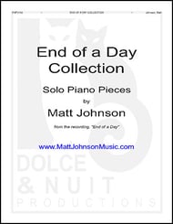 End of a Day COLLECTION piano sheet music cover Thumbnail